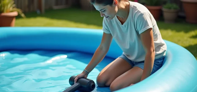 Comment gonfler une piscine rapidement avec un sèche-cheveux : guide et conseils pratiques