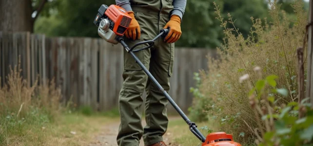 Comment choisir la meilleure débroussailleuse thermique pour entretenir votre jardin